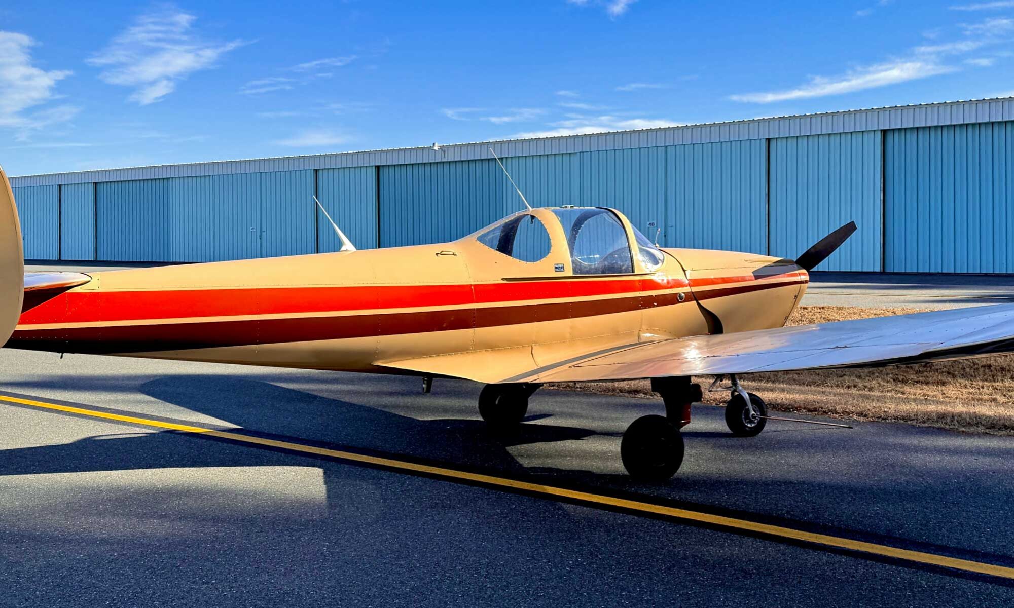 Ercoupe at Salisbury Airport SBY